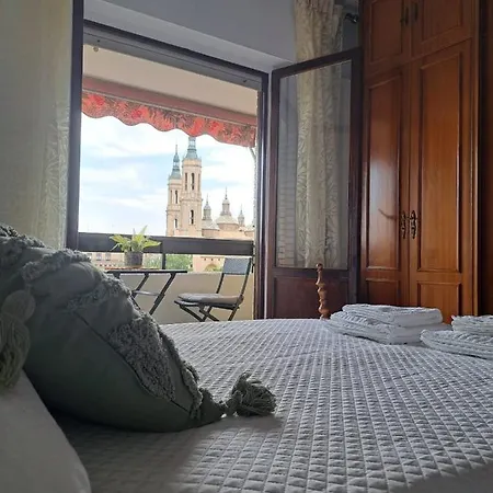 Appartamento Con Vistas Al Pilar Con Aparcamiento Privado Saragozza