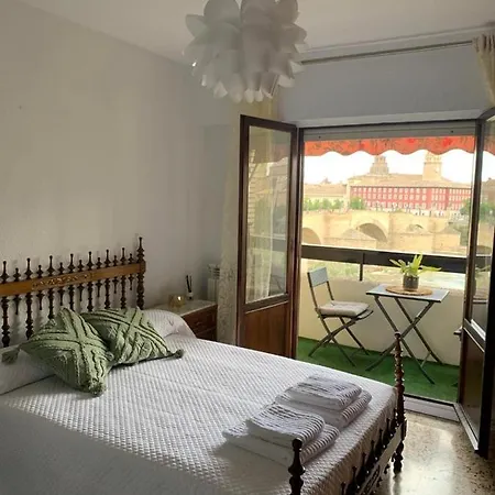 Appartamento Con Vistas Al Pilar Con Aparcamiento Privado Saragozza