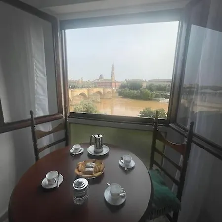 Appartamento Con Vistas Al Pilar Con Aparcamiento Privado Saragozza